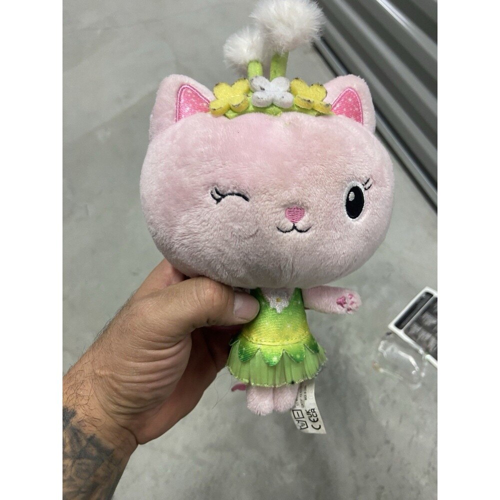 Gabby’s Dollhouse Purr-ific Plush 9” KITTY FAIRY Cat Netflix Stuffed Anima